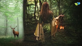 Enchanted Celtic Music  432Hz Nature Music  Magical Forest Sounds [upl. by Anyaled]