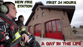 First 24 Hours in a New Fire Station  A Day in the Life [upl. by Esinrahs]