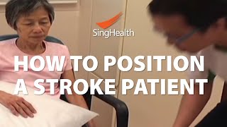 How To Position A Stroke Patient [upl. by Alyad]