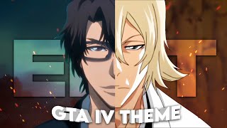 Aizen x Urahara  GTA IV Theme Edit [upl. by Tareyn]